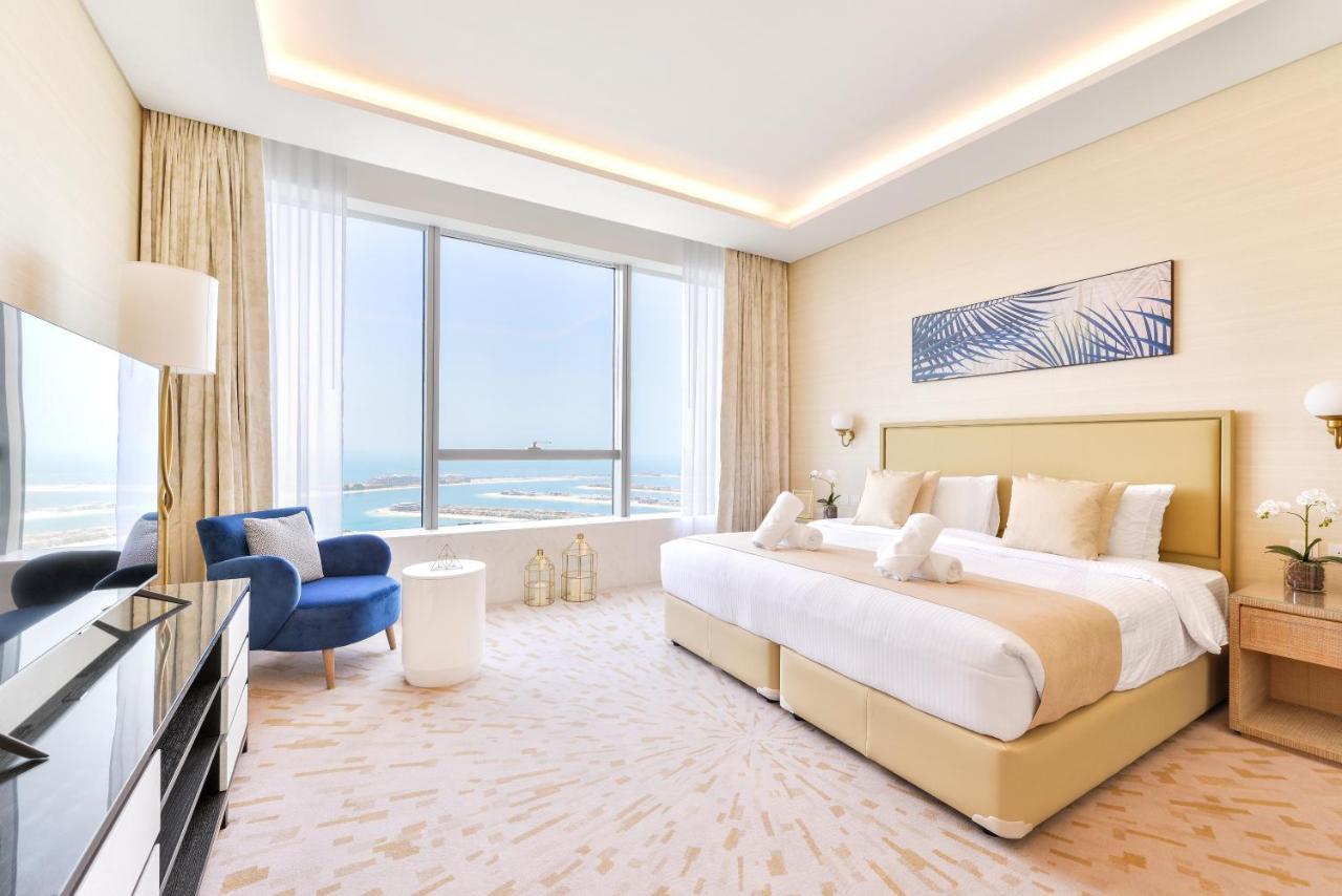 דובאי Ultra Luxury Palm Tower With Shared Hotel Facilities מראה חיצוני תמונה