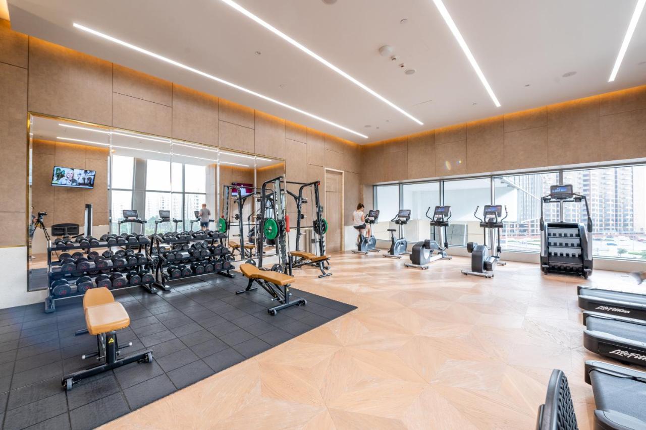 דובאי Ultra Luxury Palm Tower With Shared Hotel Facilities מראה חיצוני תמונה