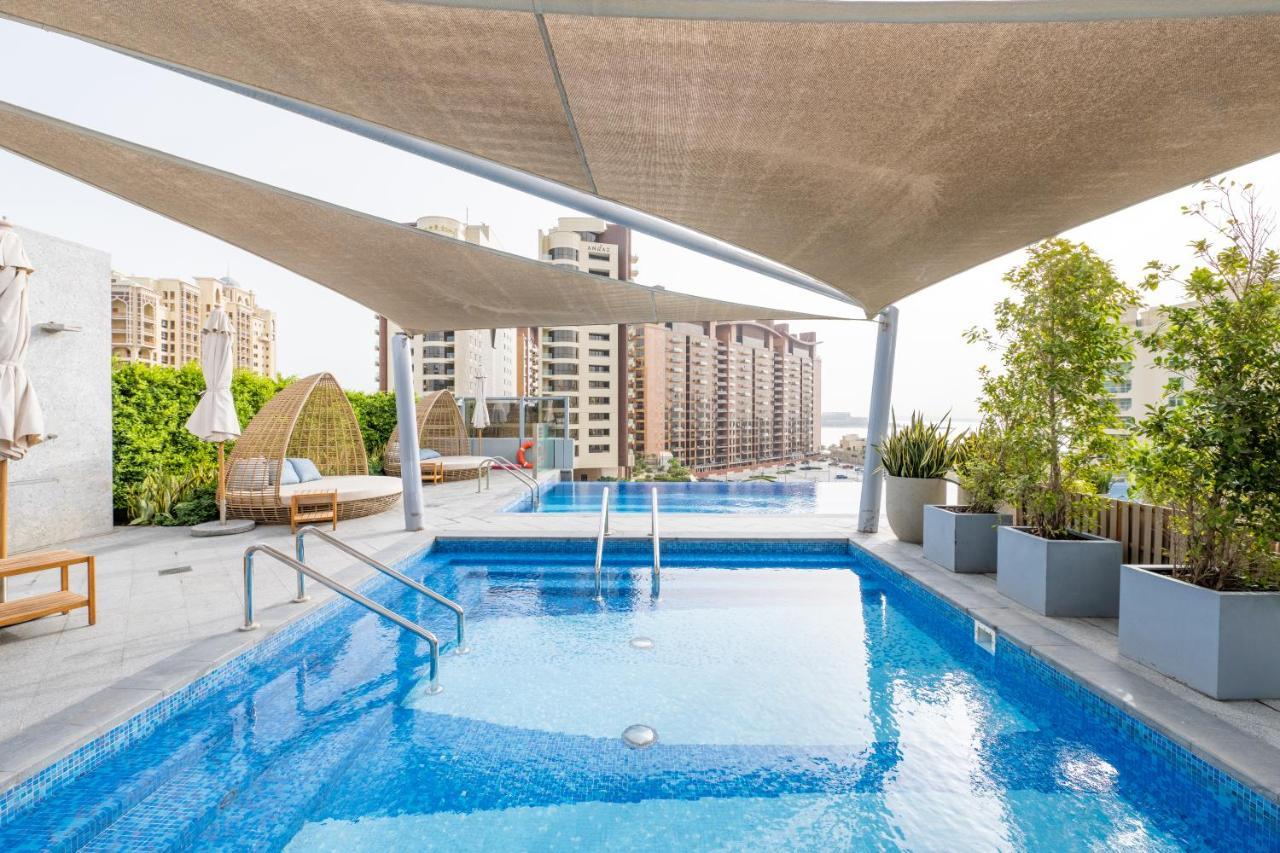 דובאי Ultra Luxury Palm Tower With Shared Hotel Facilities מראה חיצוני תמונה