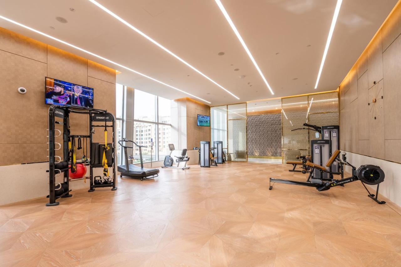 דובאי Ultra Luxury Palm Tower With Shared Hotel Facilities מראה חיצוני תמונה