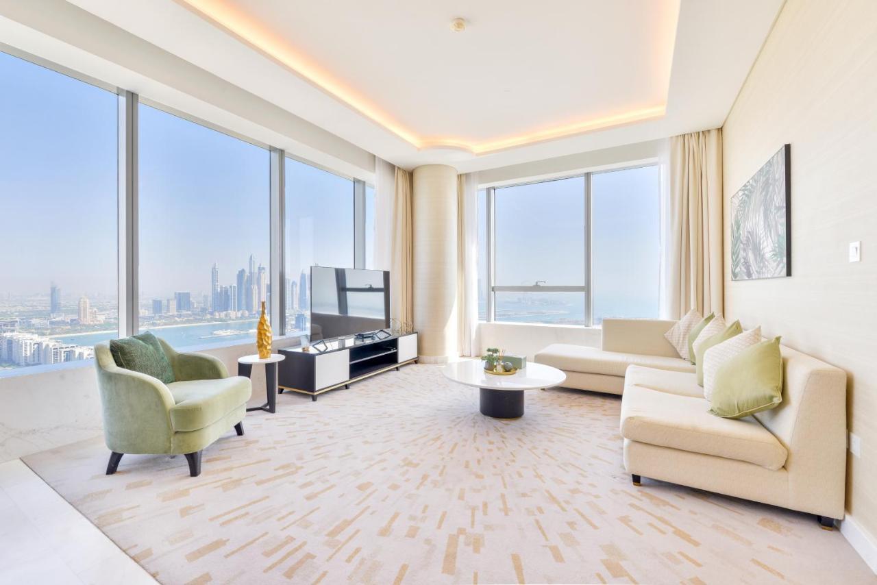 דובאי Ultra Luxury Palm Tower With Shared Hotel Facilities מראה חיצוני תמונה