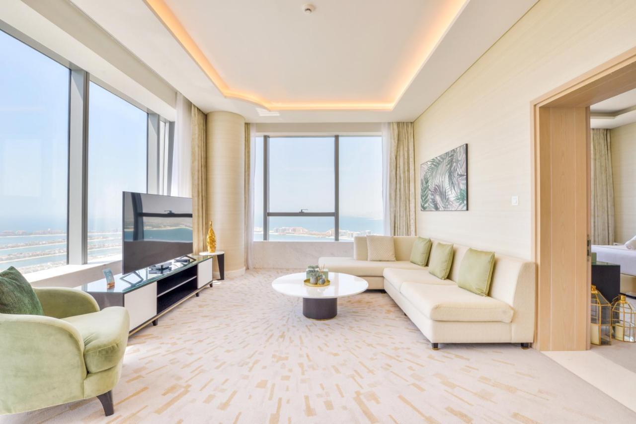 דובאי Ultra Luxury Palm Tower With Shared Hotel Facilities מראה חיצוני תמונה